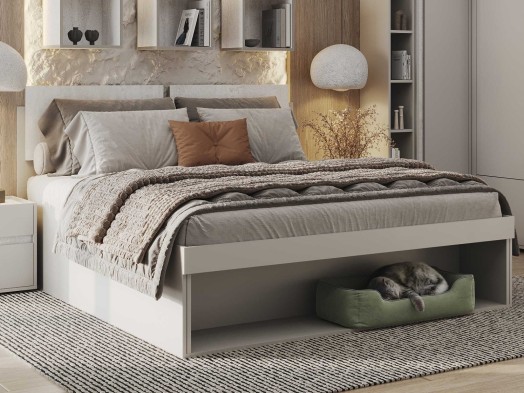 «Прайм» Кровать двуспальная Люкс с подъемным механизмом «Прайм» Кровать двуспальная Люкс с подъемным механизмом