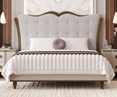 «Каролина» Двуспальная кровать с ортопедическим основанием