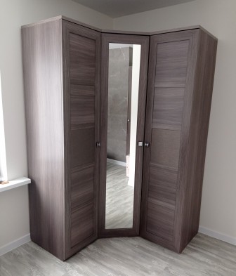 «Парма нео» Шкаф угловой Лиственница Темная