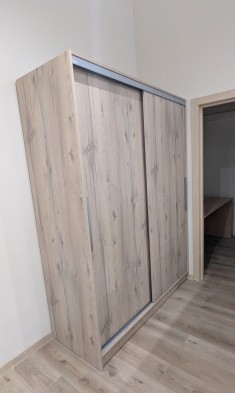 Шкаф-купе 1200 «Strike» ЛДСП/ЛДСП