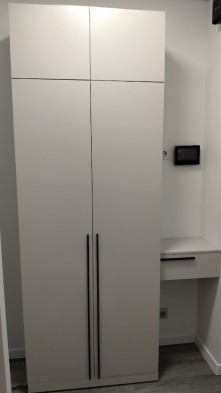 «Николь» (Ивару) Модульная прихожая Кашемир/Черный