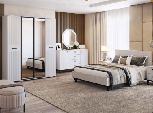 «Шарлиз» (спальня) Кровать со спинкой из МДФ основание с подъем.мех-ом «Шарлиз» (спальня) Кровать со спинкой из МДФ основание с подъем.мех-ом