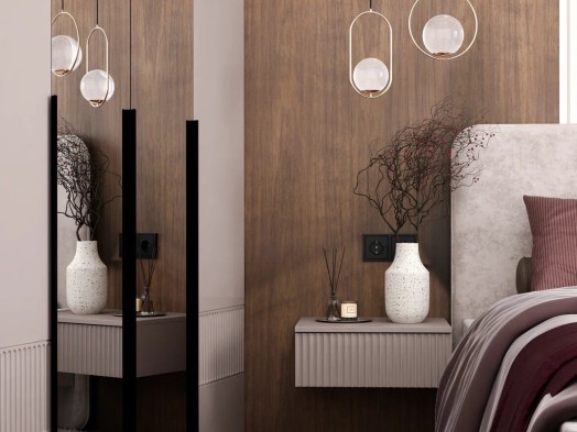 «Сатин» Тумба прикроватная М07 «Сатин» Тумба прикроватная М07