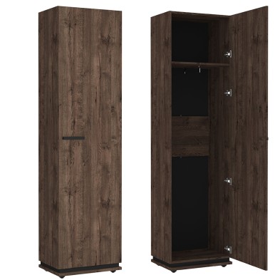 «Nature» Шкаф для одежды и белья 8 Дуб Апрель темный