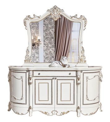 «Джоконда люкс» (крем глянец) Комод 1,85