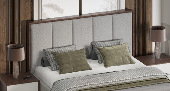 «Диана» Модульный спальный гарнитур (Венге/Серый Кашемир)