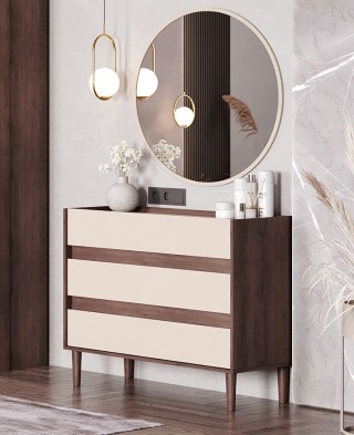 «Катрин» Комод с зеркалом