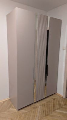 «Харди» Шкаф для одежды 3Д В КМК 0965.39 Капучино