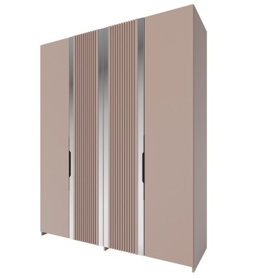 «Харди» Шкаф для одежды 4Д КМК 0965.1 Капучино