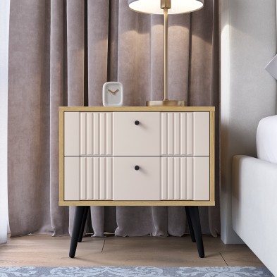 «Вега Саксония» Тумба прикроватная Миндаль