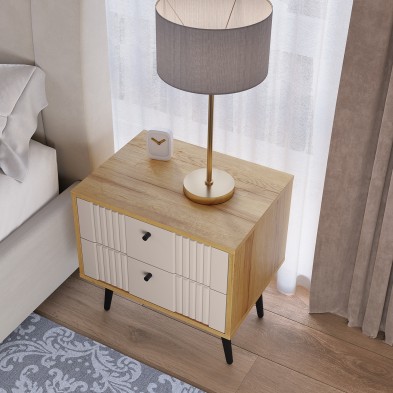 «Вега Саксония» Тумба прикроватная Миндаль