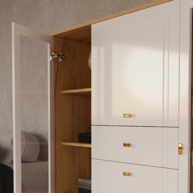 «Вега Сапфир» Шкаф низкий (2 стеклодвери) Белый глянец «Вега Сапфир» Шкаф низкий (2 стеклодвери) Белый глянец