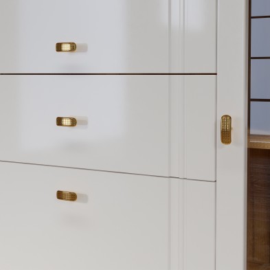 «Вега Сапфир» Шкаф низкий (2 стеклодвери) Белый глянец «Вега Сапфир» Шкаф низкий (2 стеклодвери) Белый глянец