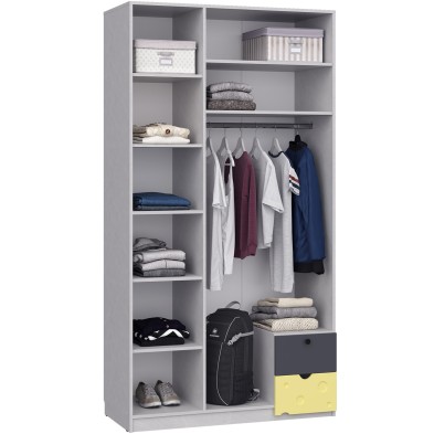 «Сыр» Шкаф 3-х створчатый с ящиками м.25 «Сыр» Шкаф 3-х створчатый с ящиками м.25