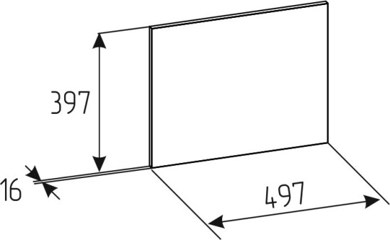 «Рум» Дверь антресоли «Рум» Дверь антресоли