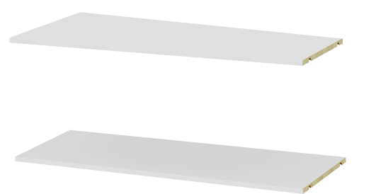 «Рум» Комплект полок (2шт) к корпусу 388