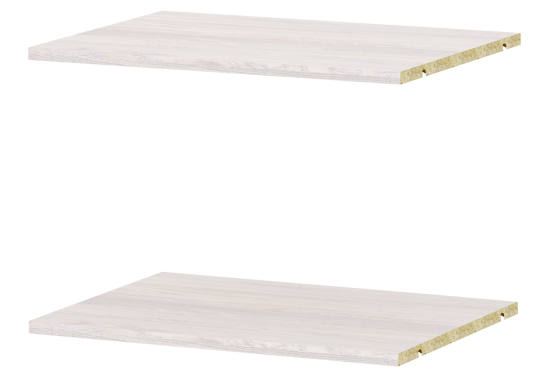 «Рум» Комплект полок (2шт) к корпусу 388