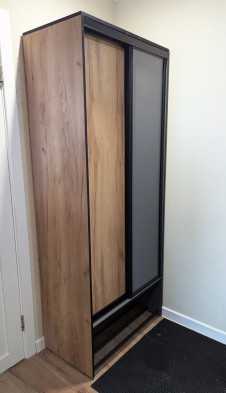 «Ольга-Лофт» Шкаф-купе узкий в прихожую №10/10.1 