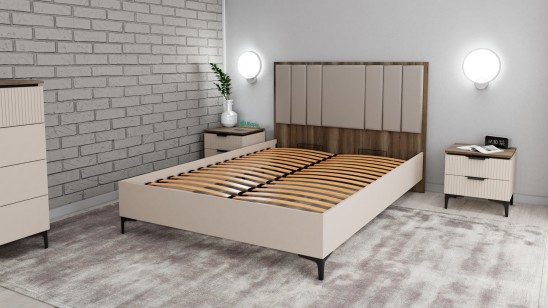 «Джулия» Кровать (на ножках) с ортопедическим основанием