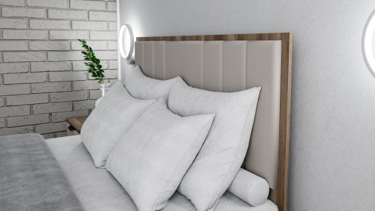 «Джулия» Кровать (на ножках) с ортопедическим основанием