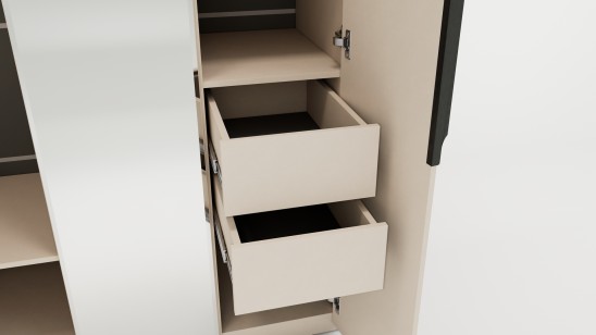 «Джулия» Шкаф 3-х створчатый с ящиками м.23