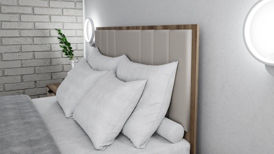 «Джулия» Кровать парящая с подъемным мех-мом