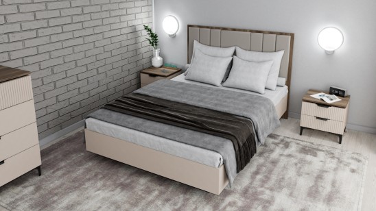 «Джулия» Кровать парящая с ортопедическим основанием