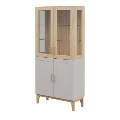 «Танаро» Неман Шкаф-витрина 2 стеклодвери МН-058-02 «Танаро» Неман Шкаф-витрина 2 стеклодвери МН-058-02