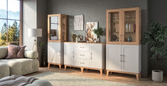 «Танаро» Неман Комод с 2-мя дверками и 3 ящиками МН-058-07 «Танаро» Неман Комод с 2-мя дверками и 3 ящиками МН-058-07