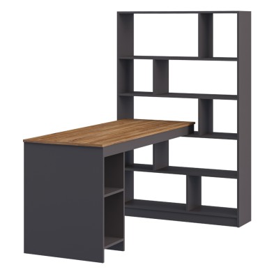 «Мальма» Стол письменный со стеллажом МН-135-26