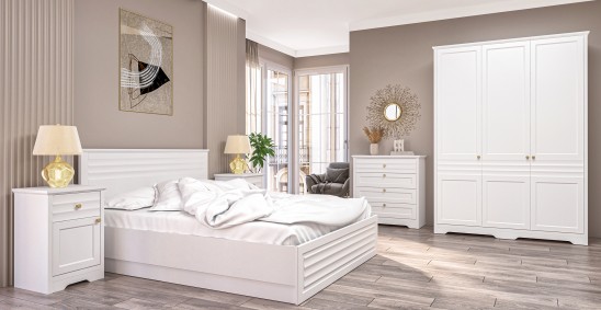 «Денвер» Неман Комод 4 ящика МН-040-11 «Денвер» Неман Комод 4 ящика МН-040-11