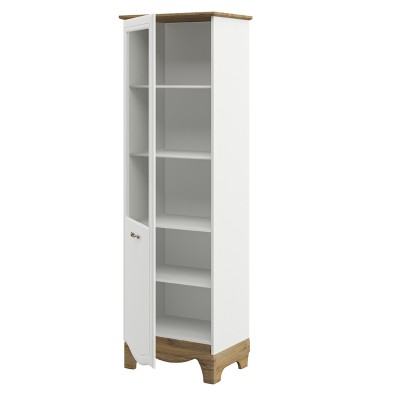 «Тиффани-NEW» Неман Шкаф-витрина 1 стеклодверь МН-041-24