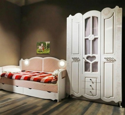 Кровать с матрасом из зала -50% «Розалия» 90x200 с подсветкой
