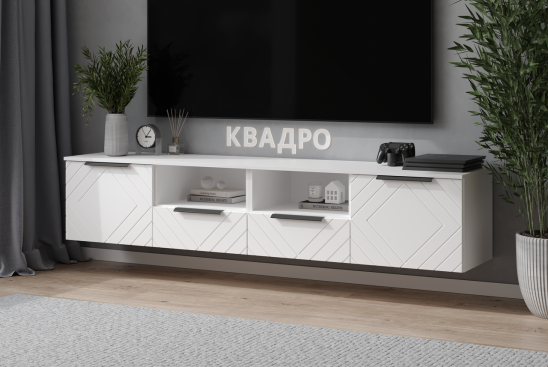 «Квадро» Дверь распашная М380х496 ромб для тумбы под ТВ «Квадро» Дверь распашная М380х496 ромб для тумбы под ТВ