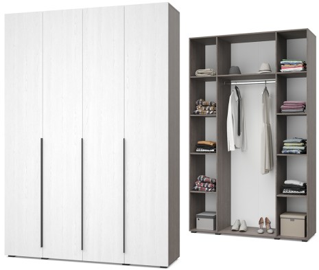 «Харди» Шкаф 4-х створчатый Х41 (Модериум)
