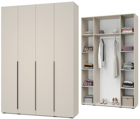 «Харди» Шкаф 4-х створчатый Х41 (Модериум)