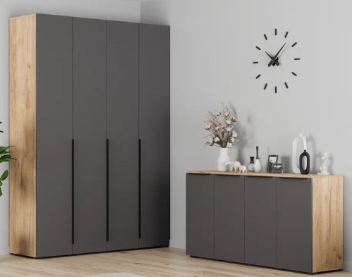 «Харди» Шкаф 4-х створчатый Х41 (Модериум)