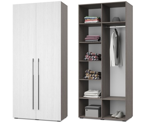 «Стоун» Шкаф 2-х створчатый С20