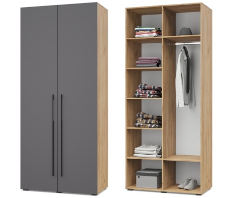 «Стоун» Шкаф 2-х створчатый С20