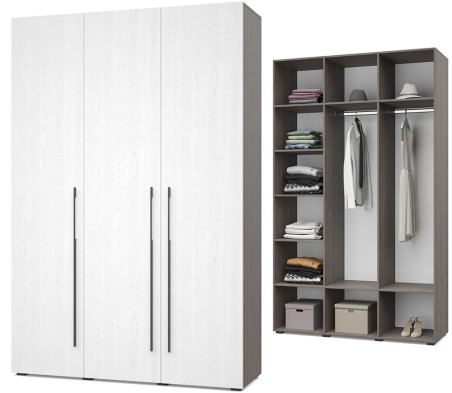 «Стоун» Шкаф 3-х створчатый С31