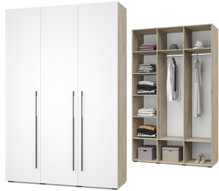 «Стоун» Шкаф 3-х створчатый С31