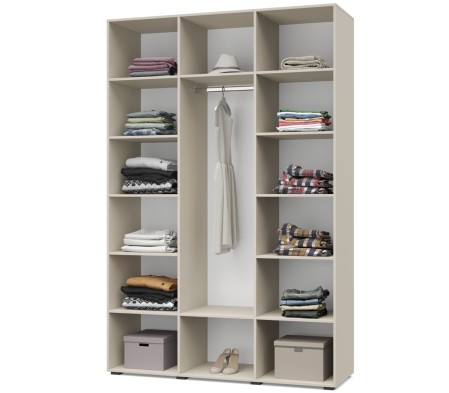 «Стоун» Шкаф 3-х створчатый С35