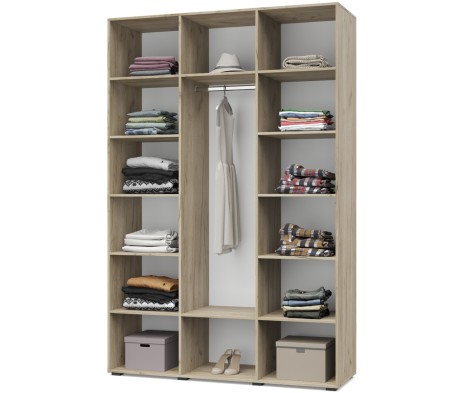 «Стоун» Шкаф 3-х створчатый С35