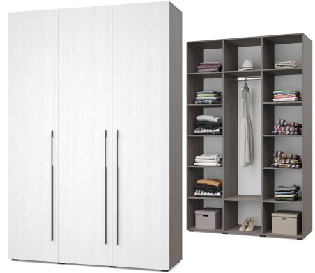 «Стоун» Шкаф 3-х створчатый С35