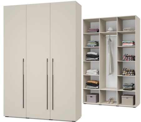 «Стоун» Шкаф 3-х створчатый С35