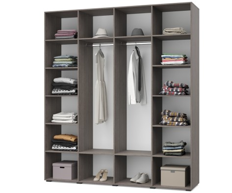 «Стоун» Шкаф 4-х створчатый С41