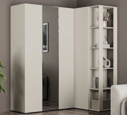 «Челси» Шкаф 3-х створчатый с зеркалом Ч31