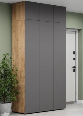 «Челси» Шкаф 3-х створчатый без зеркала Ч35 «Челси» Шкаф 3-х створчатый без зеркала Ч35