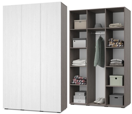 «Челси» Шкаф 3-х створчатый без зеркала Ч35 «Челси» Шкаф 3-х створчатый без зеркала Ч35