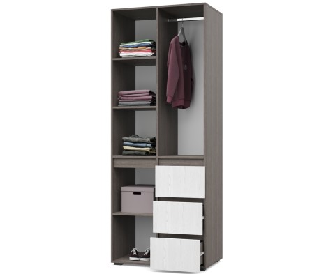 «Тифани» Шкаф 2-х створчатый с выдвижными ящиками Т24